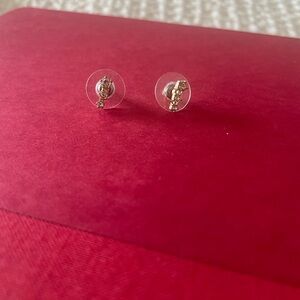 Elegant Gold Stud Earrings